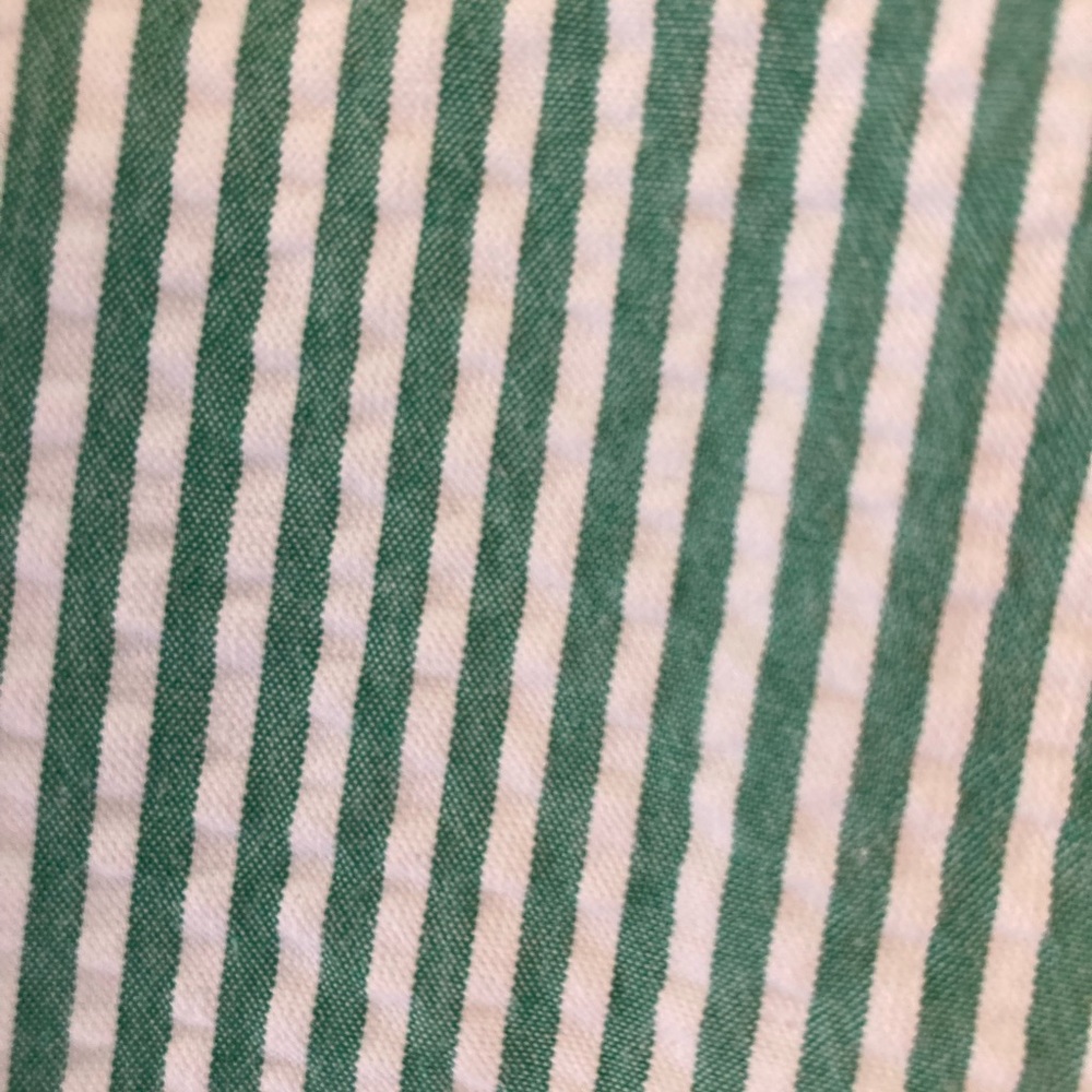 Brooks Brothers Green and White Striped Men Shorts - Picture 3 of 8